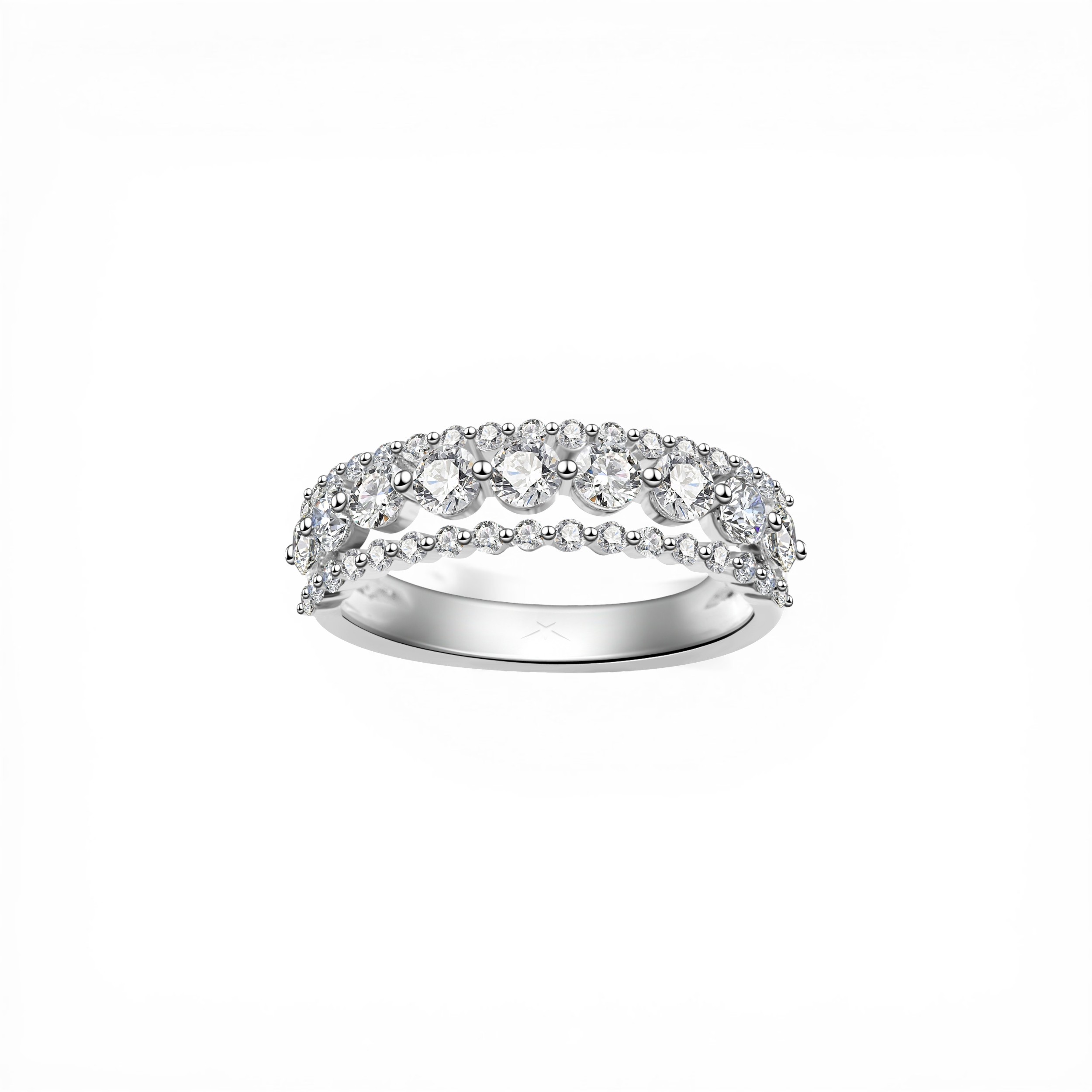 天然鑽石造型戒指