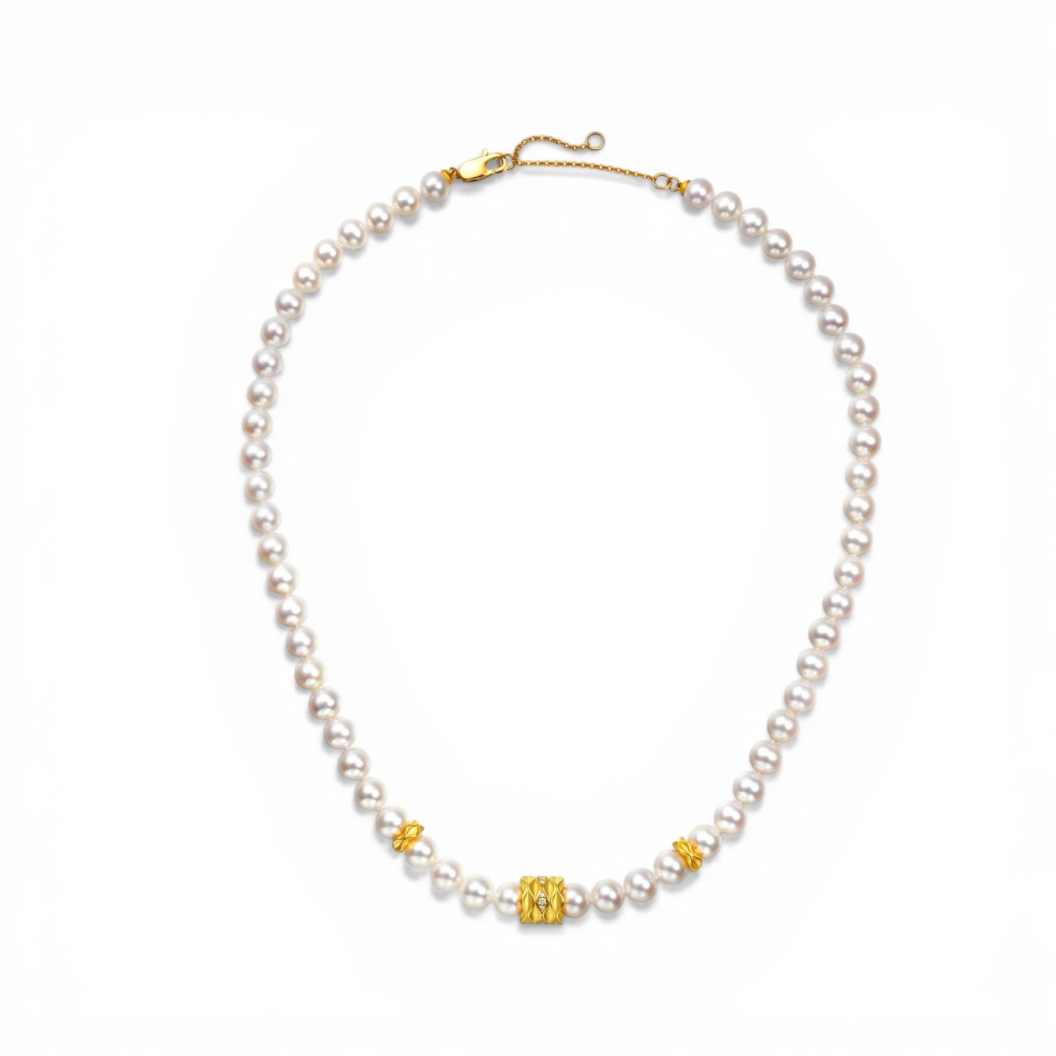 YuYu 足金珍珠項鍊