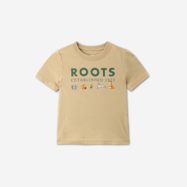 ROOTS ESTABLISHED短袖T恤(小童款)