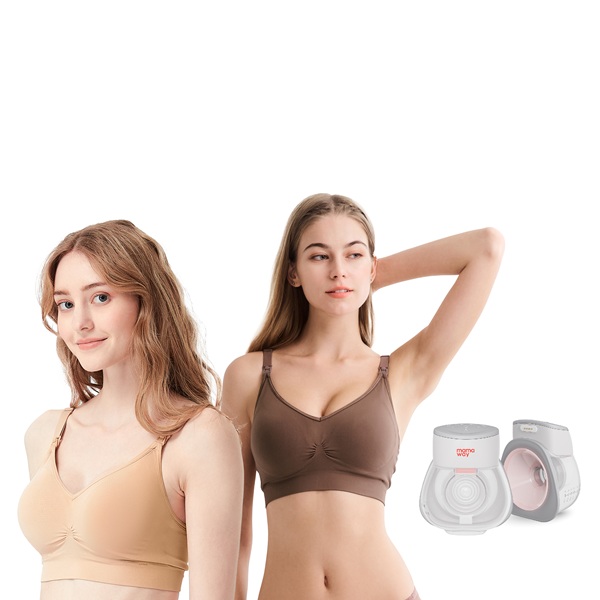 R3 雙邊電動可穿戴式遠紅外線吸乳器+內衣組