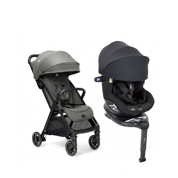 Joie parcel輕量三折推車+Joie i-spin 360 0-4歲全方位汽座