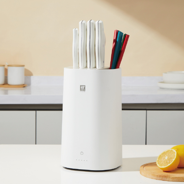 ZWILLING UV紫外線消毒殺菌烘乾刀座6件組