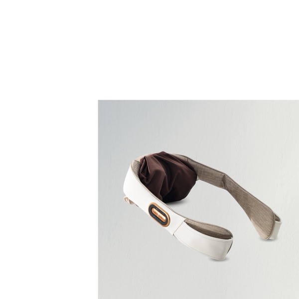 無線肩頸按摩器 +音波S冷熱眼部按摩器