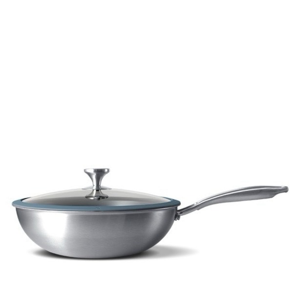 SADOMAIN  不鏽鋼複合金輕量不沾深炒鍋32cm