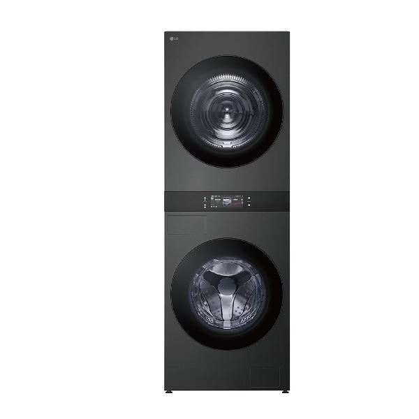 LG WashTower™ AI 智控洗乾衣機第二代｜熱泵除濕｜夜光黑 洗18公斤+乾18公斤 WD-S1818PB