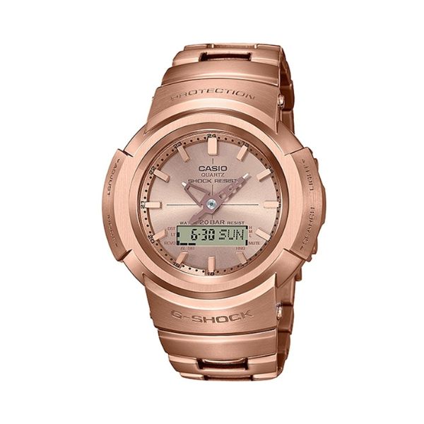 G-SHOCK 復古金屬太陽能腕錶