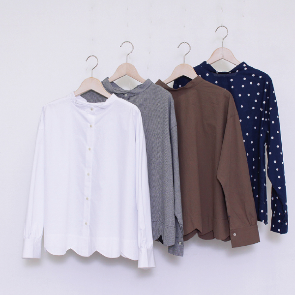 兩穿波浪擺長衫