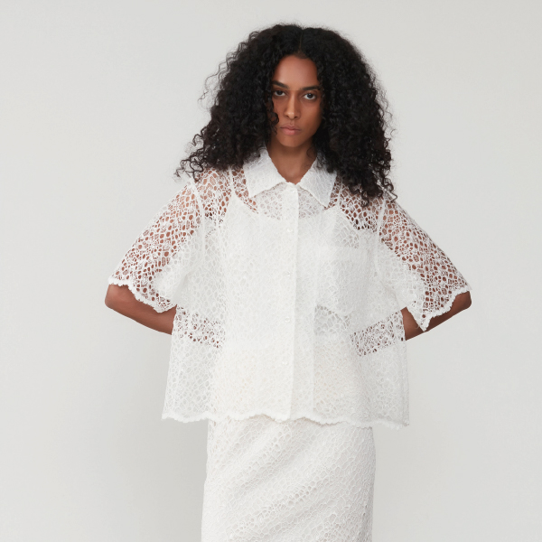 鏤空蕾絲上衣