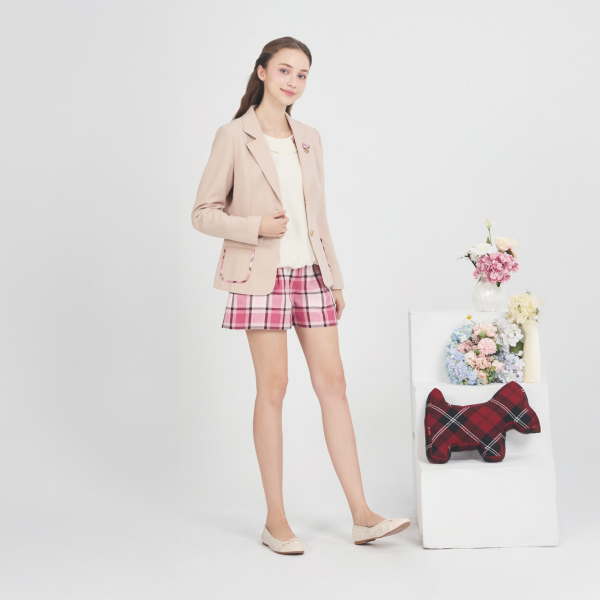 蝴蝶結吊飾狗西裝外套