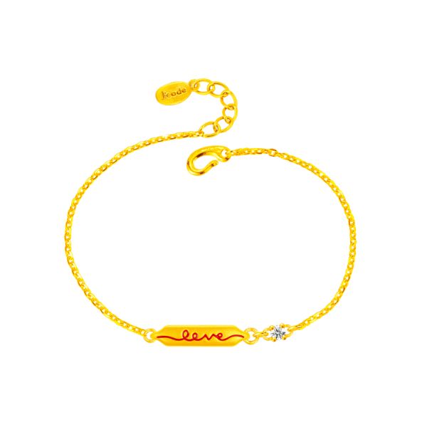 霞海-紅線牽LOVE(硬金)手鍊