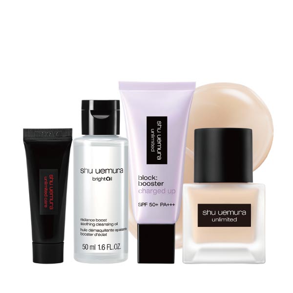 無極限亮白防曬輕底妝組