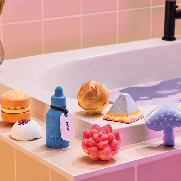 LUSH限定汽泡彈