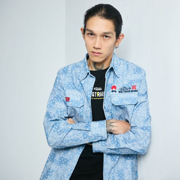 變形蟲圖騰基本襯衫