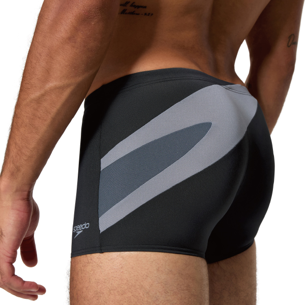 Speedo男款運動四角泳褲