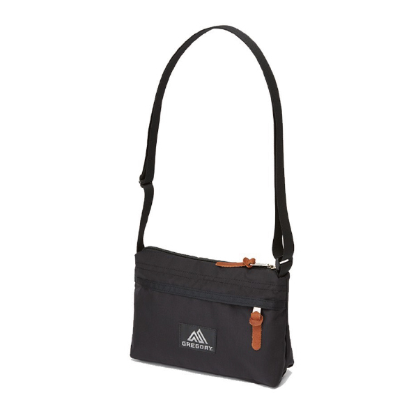 Gregory 1L ENVELOPE SHOULDER 斜背包 黑