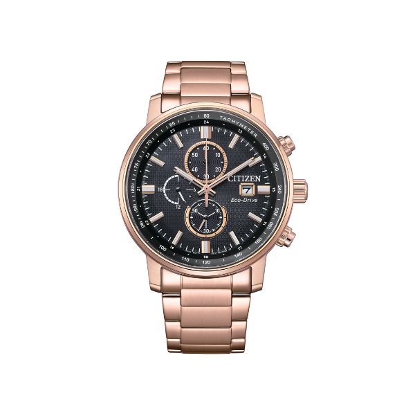 Chronograph光動能男腕錶