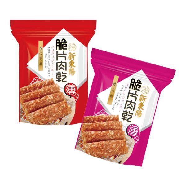 【新東陽】杏仁脆片肉乾